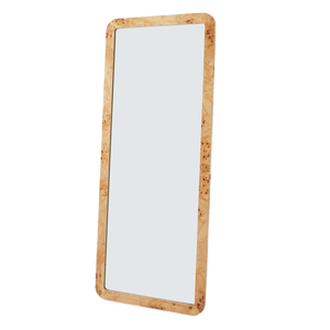 Kính độ nét cao vuông Burl khung gỗ sàn gương cho phòng ngủ và phòng khách trang trí - Product Image 6