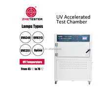 Cámara de prueba de envejecimiento UV de muestra irregular Cumple con la norma ISO 4892-1 Equipo de prueba UV de plástico