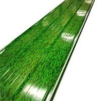 0.8MM PVDF 4m 6m Spécifications Panneau ondulé en aluminium coloré personnalisé/Feuille de toiture en zinc galvanisé