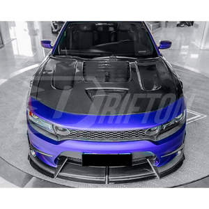 Capó de Fibra de Carbono para Dodge Charger 2015-2023 - Product Image 2