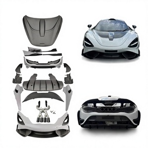 Kit de Conversión de Carrocería 765LT para <span class=keywords><strong>McLaren</strong></span> <span class=keywords><strong>720s</strong></span> <span class=keywords><strong>Modificado</strong></span> Estilo 765LT Capó de Fibra de Carbono Alerón Trasero Autopartes - Product Image 1