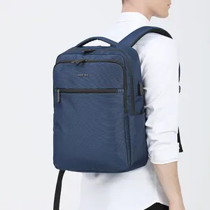Aoking wholesale cheap price Good quality durable 15.6 inch business laptop backpack with USB mens bag travel backpack