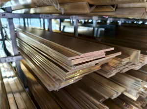 Spot Supply 2*25mm 2*30mm Messings tange Nicht standard mäßige 59 Messings tange Dekorative Stange aus reinem Messing - Product Image 3