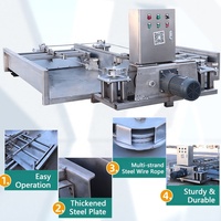 Nettoyeur de fumier, grattoir à excréments pour porcs, bovins, vaches, machine de nettoyage du fumier d'élevage
