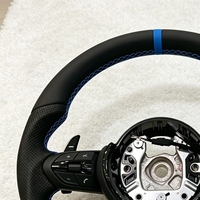 Volant pour BMW F30 F10 E90 F32 F36 M340i E39 F22 F11 540i E87 F82 M3 M5 E70 M4 Cuir Fibre de carbone F80 F82 F87 M Sport