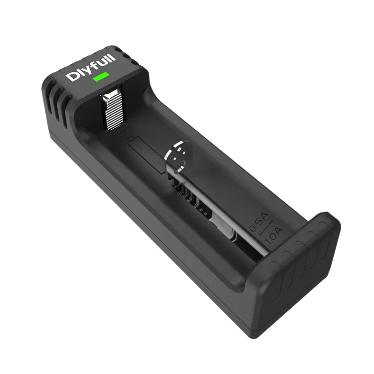Dlyfull Led phổ USB sạc cho 3.7V có thể sạc lại Li-ion pin 18650 17500 18650 26650 pin sạc