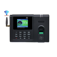 Software en la nube WiFi 4G SIM Reloj de tiempo biométrico Inalámbrico Huella digital Tiempo DE ASISTENCIA Máquina Batería de respaldo 3000 Capacidad del usuario