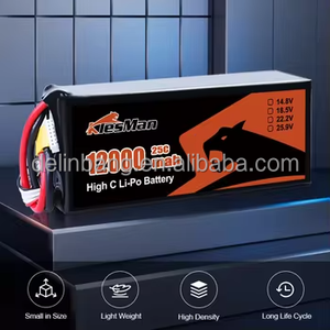 แบตเตอรี่ลิเธียมโพลิเมอร์ DLB OEM 6S 22.2V 30C 60C 4200mAh 6000 8000 9000 10000 12000 FPV 7/10 นิ้ว - Product Image 4