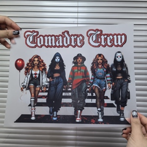 Hot Và Mới Nhất Cho DTF Thiết Kế Truyền Nhiệt Nhãn Sẵn Sàng Để Báo Chí Nhựa Dính Cho T-Shirts Chuyển In Ấn - Product Image 3