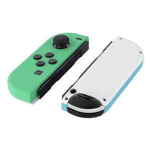 Coque de manette gauche et droite EXtremeRate vert menthe et bleu ciel, autres accessoires de jeu pour Nintendo Switch Mod & OLED - Product Image 5