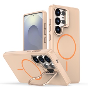 Funda Magnética con Soporte para Teléfono <span class=keywords><strong>Samsung</strong></span> Galaxy S26 S25 S26FE A56, Resistente <span class=keywords><strong>a</strong></span> Impactos, Carga Inalámbrica, Soporte de Cámara Integrado - Product Image 3