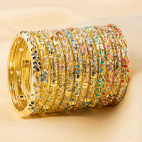 Nouveau Bracelet Vintage en Émail Plaqué Or avec Zircon et Fleur à Quatre Feuilles, Motif Fleurs de Prunier, Tendance Rétro pour Femme, Anniversaire