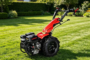 Tractor Agrícola Automático a Gasolina con Cuchilla Rotativa y Desbrozadora - Product Image 2