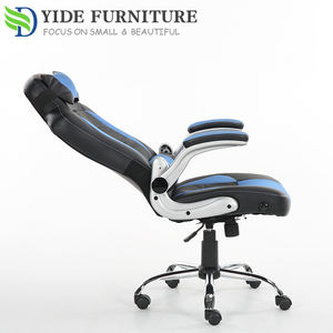 <span class=keywords><strong>Chaise</strong></span> de bureau gamer personnalisée en maille <span class=keywords><strong>bleu</strong></span> <span class=keywords><strong>ciel</strong></span> avec LED intégrées, <span class=keywords><strong>chaise</strong></span> de jeu PC - Product Image 6