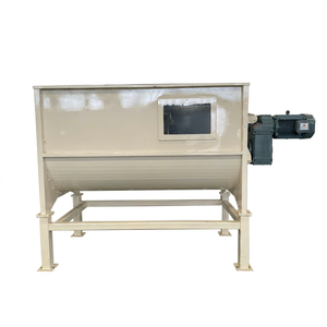 Mélangeur à double ruban 2t/h pour aliments pour animaux (porcs et volailles) et déchets alimentaires - Product Image 1