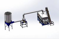 Séparateur de haricots rouges, de haricots noirs et de haricots mexicains par gravité – Machine de séparation des légumes légers et lourds