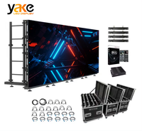 Écran LED couleur pleine gamme Yake pour intérieur et extérieur P2.6 P2.9 P3.91, mur vidéo LED mobile pour événements, scène publicitaire géante pour concerts
