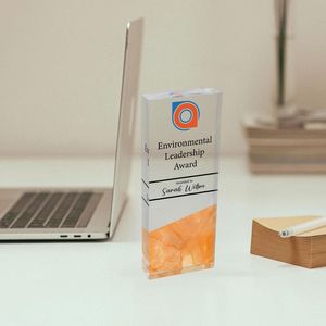 Le best-seller Pristine Praise: Clear Acrylic Awards pour les cadeaux de coopération les plus méritants - Product Image 3