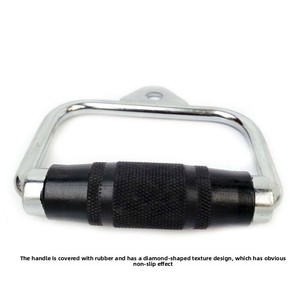 Poignée de rack en acier pour équipement de fitness, accessoire auxiliaire de fitness complet pour Small <span class=keywords><strong>Flybird</strong></span> Rowing et High Pull-Down Back - Product Image 3