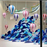 Décorations de ballons suspendus à la mode en 2022, accessoires de vitrine pour les magasins de vente au détail, centres commerciaux, présentation visuelle