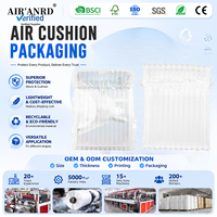 Film de protection pour ordinateur portable de haute qualité sac de colonne d'air coussin d'air gonflable en mousse plastique pour sac emballage sac de colonne d'air pour ordinateur portable