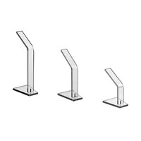 Présentoir transparent rectangulaire en acrylique pour chaussures, présentoir pour présentation de chaussures avec talons, vente en gros