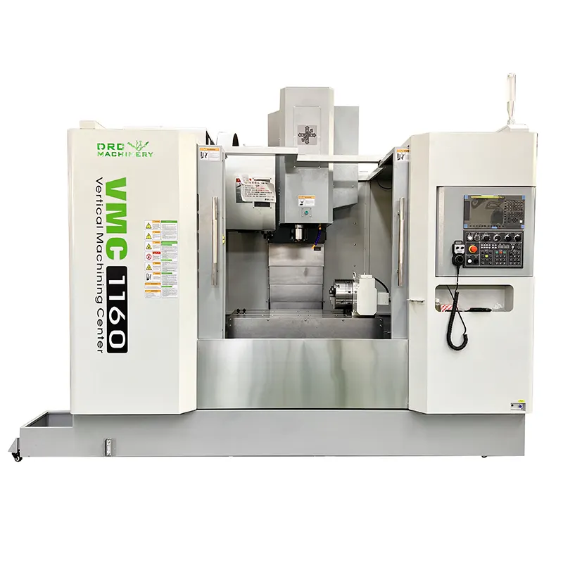 عالية الدقة Vmc1160 Gsk سيمنز Fanuc 3 محور 4 ميكنة المحاور مركز العمودي Cnc الطحن آلة مركز