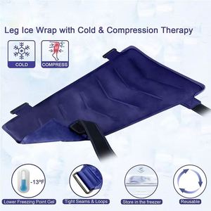 Compresas de Hielo de Alta Calidad para Muslos, Reutilizables, Compresas Frías de Gel para Terapia, para Piernas, Glúteos y Rodillas - Product Image 3