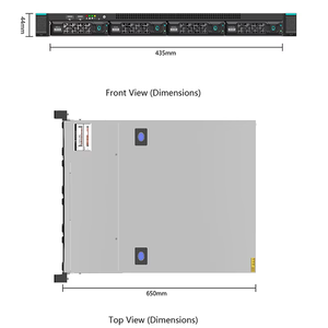 Toàn Bộ bán <span class=keywords><strong>1U</strong></span> 4 Vịnh 12GB blackplane 3.5 hot swap máy chủ trường hợp <span class=keywords><strong>1U</strong></span> duy nhất 1 + 1 dự phòng PSU hình thức máy chủ Chassis - Product Image 6