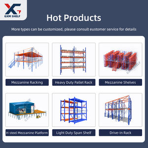 Mezzanine-sistema de estantería de paneles de foor, paneles de oficina, ático, almacén, altillo, CE - Product Image 5