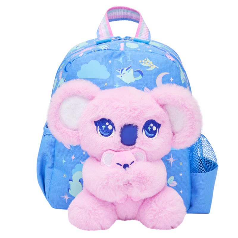 Detachable plush toy bag-purple koala-mini size 2620cm