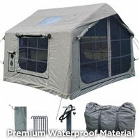 Tente Gonflable pour Événements Extérieurs, Grande Capacité Intérieure, Résistante aux Intempéries, Rangement Durable