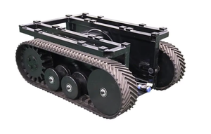 Châssis électrique à chenilles, châssis à chenilles en caoutchouc, châssis de robot à chenilles, châssis de véhicule à chenilles, châssis de bras robotique à 6 axes - Product Image 2