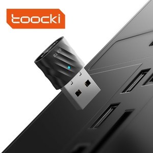 Adaptador Inalámbrico de Emparejamiento Rápido Toocki, Reconexión Automática, Luz Indicadora Inteligente, Interfaz USB, Plástico, Teclado/Ratón de Oficina - Product Image 1