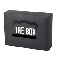 Boîtes d'emballage d'expédition en carton écologiques et durables sur mesure avec dorure à chaud et pelliculage mat pour cadeaux