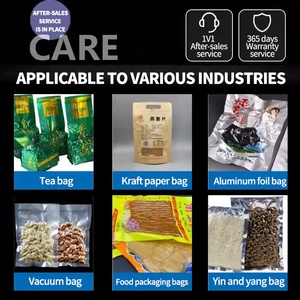 Supplier Plastic PVC Bag Sealer Tea Coffee Ink Roller Print Wheel Date Commercial Gas Flushing Horizontal Vacuum Sealing Machine - Product Image 4