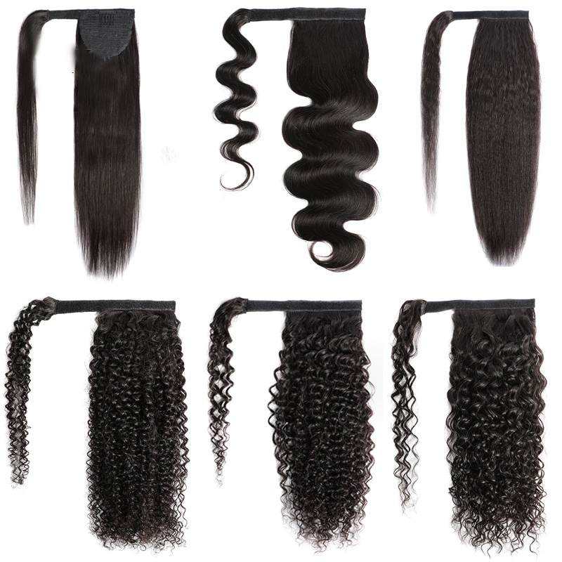 Wrap Around Ponytails