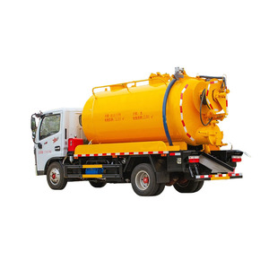 Dongfeng 4*2 5000 litros camiones de succión de aguas residuales al vacío a la venta en octubre - Product Image 4