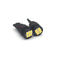 Ampoules LED T10 W5W EMC 3020 6SMD 12V 24V pour éclairage intérieur et latéral de voiture, camion, plaque d'immatriculation, feux de signalisation 168 194, 4700K-5200K