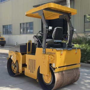 Rouleau compresseur vibrant hydraulique de 3 tonnes pour l'asphalte et le compactage du sol - Product Image 3