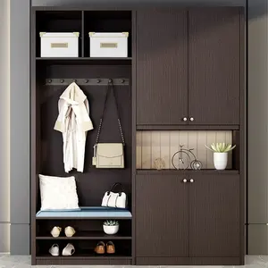 Carta da parati autoadesiva <span class=keywords><strong>impermeabile</strong></span> in PVC armadi mobili <span class=keywords><strong>pellicola</strong></span> decorativa in vinile adesivi in venature di legno fai da te decorazione <span class=keywords><strong>pellicola</strong></span> protettiva - Product Image 3