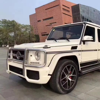 Grille de protection de pare-chocs avant à visser en acier inoxydable pour Mercedes Benz Classe G W463 G63 G65