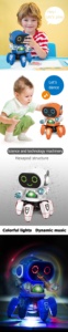 Giocattoli caldi intelligente ballo <span class=keywords><strong>Robot</strong></span> giocattolo intelligente per i bambini - Product Image 4