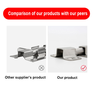 4/6/8/10 Inch Kích Thước Thép Không Gỉ 304 Tháp Bolt Latch Khóa Cửa Latch Trượt Phẳng Loại Cửa Phần Cứng An Ninh Latch Khóa - Product Image 5