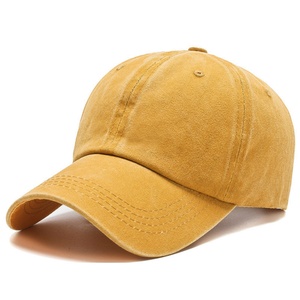 Casquette de baseball rétro unisexe réglable en coton/polyester imperméable à 5 panneaux, style sportif formel, protection solaire, effet délavé métallisé - Product Image 1