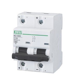 Interruptor Automático JIELI AC MCB <span class=keywords><strong>NC100H</strong></span> 1P/2P/3P/4P 230V/400V 10kA para Montaje en Riel - Product Image 4