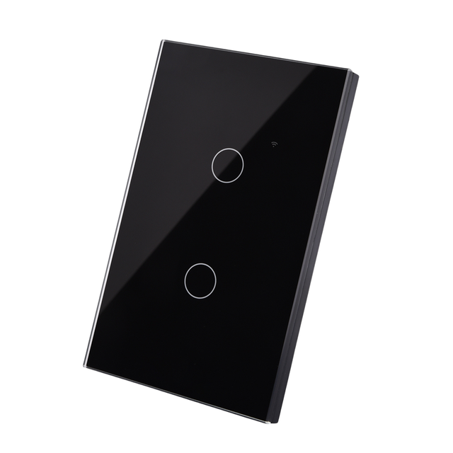 Modern Slim WiFi Touch Wall Switch Multi Opening Design for Household Smart Renovation Project