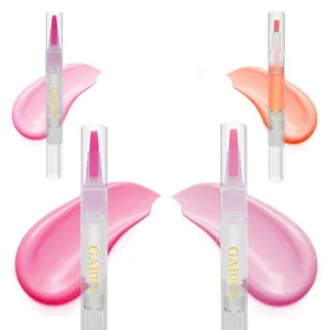 입술 수선 크림 applicators 광택 lvres 로즈 주문 포장을 가진 영원한 입술 광택 관