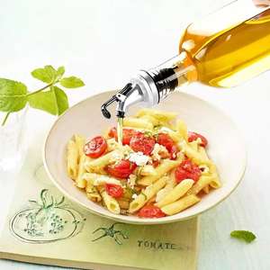 Botol Minyak Kaca <span class=keywords><strong>M</strong></span> 500ml Transparan, Wadah Minyak Zaitun, Perlengkapan Dapur Rumah Tangga, Botol untuk Memasak, Anggur, Kecap, Cuka - Product Image 4