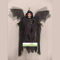 Accessoires d'Halloween Décoration de poupées animées folles d'extérieur grandeur nature Animatronique d'Halloween à vendre